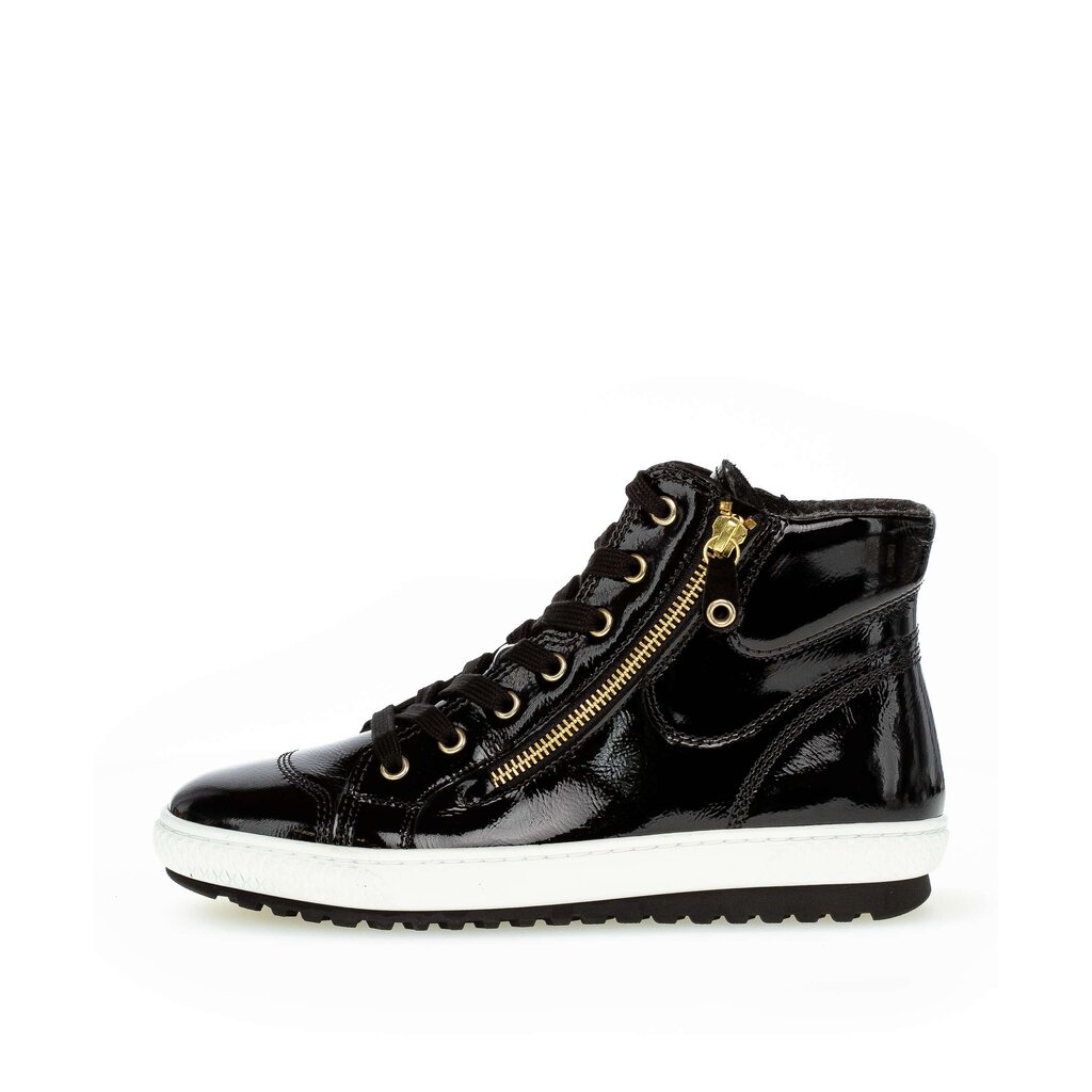Gabor fashion Schnürstiefelette schwarz
