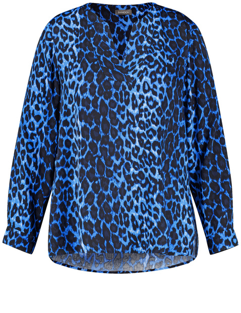 Tunika mit Animal-Print