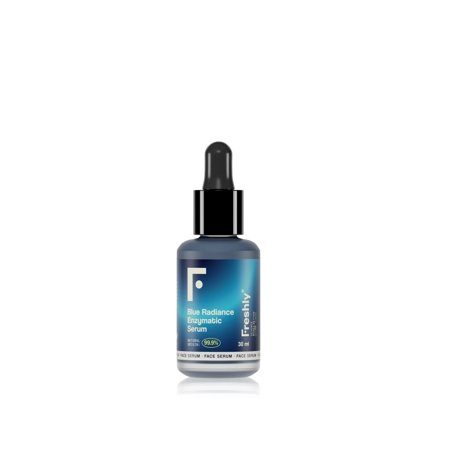 Viso Blue Radiance Enzymatic Serum - Siero viso antimperfezioni, Esfoliante viso