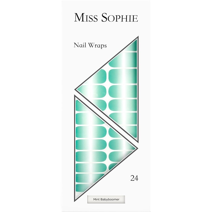 Mint Babyboomer Nail Wrap