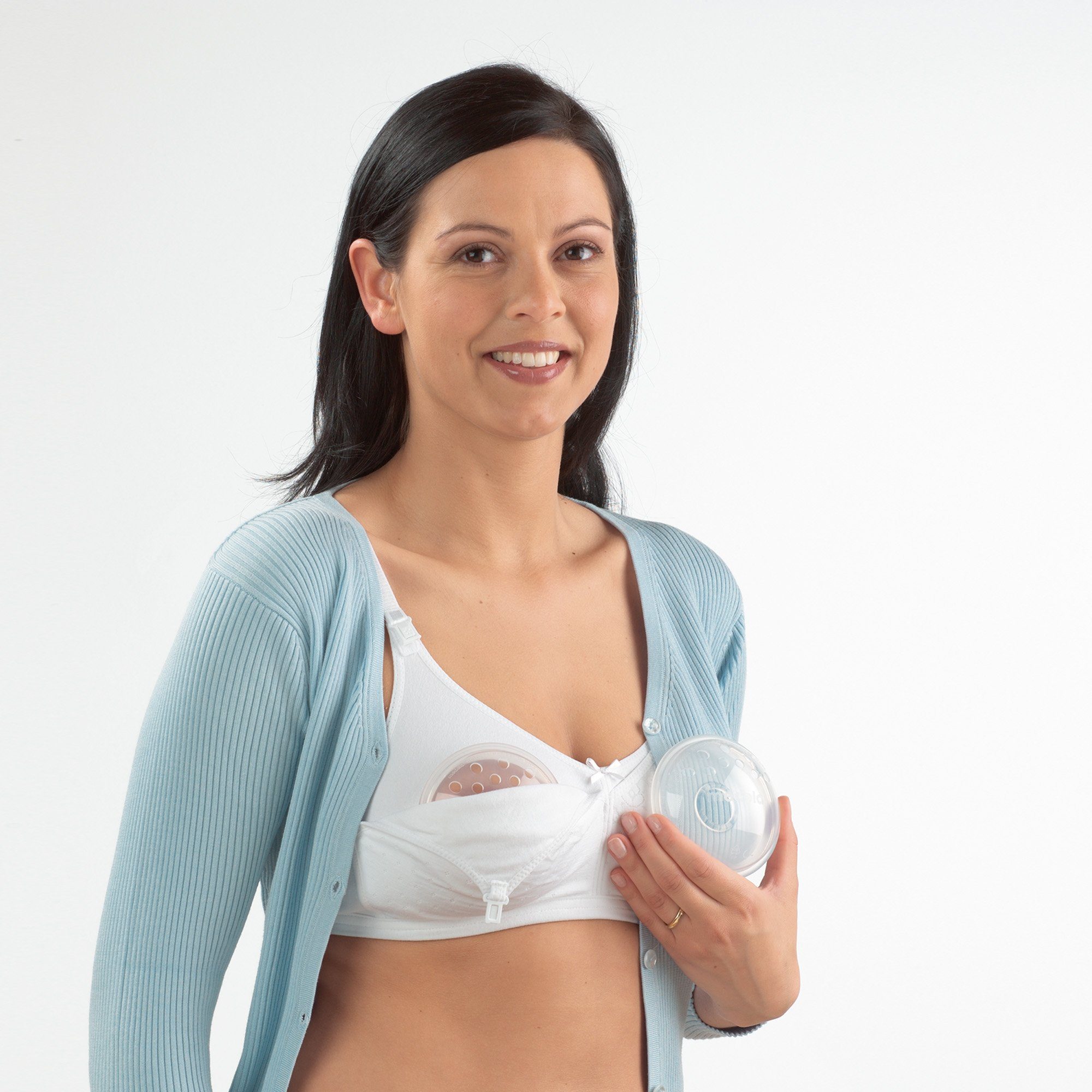 MEDELA Brustwarzenabdeckung Brustwarzenformer 2er Pack Einheitsgröße BPA-frei (1 Paar)