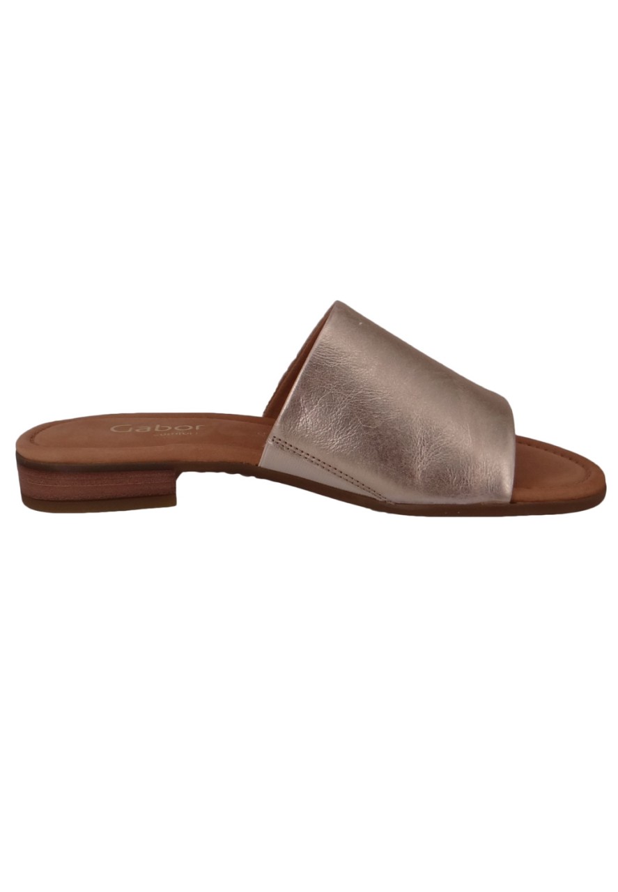 GABOR Klassische Sandalen gold