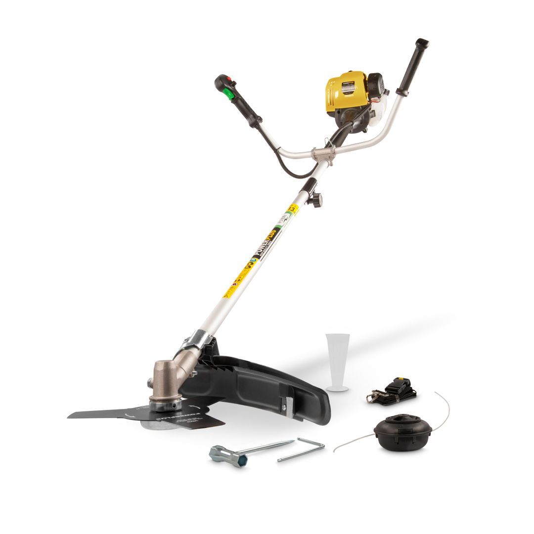 VARO Benzin-Freischneider POWXG50200 Motorsense - 31 cc Trimmer und Motorsense, 240 ml Kraftstofftank