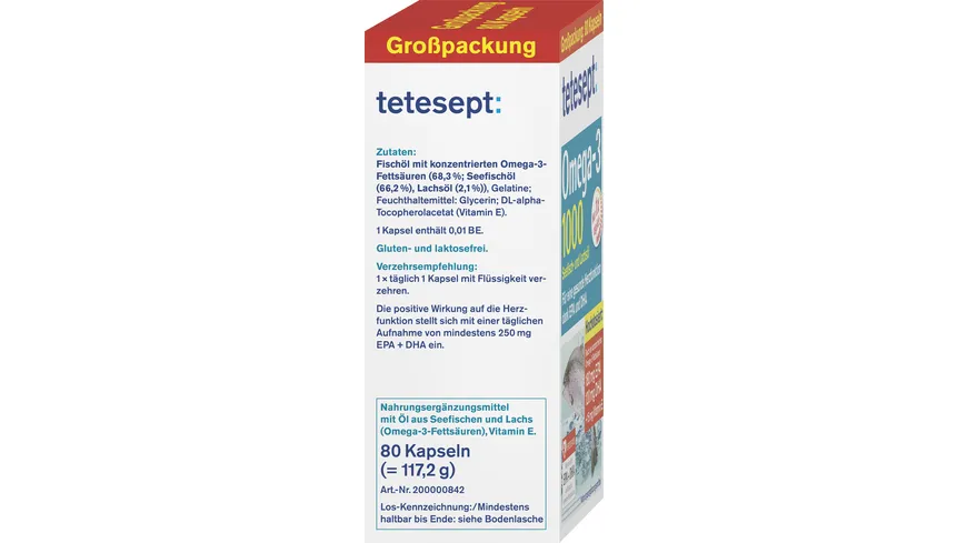 tetesept Omega-3 1000