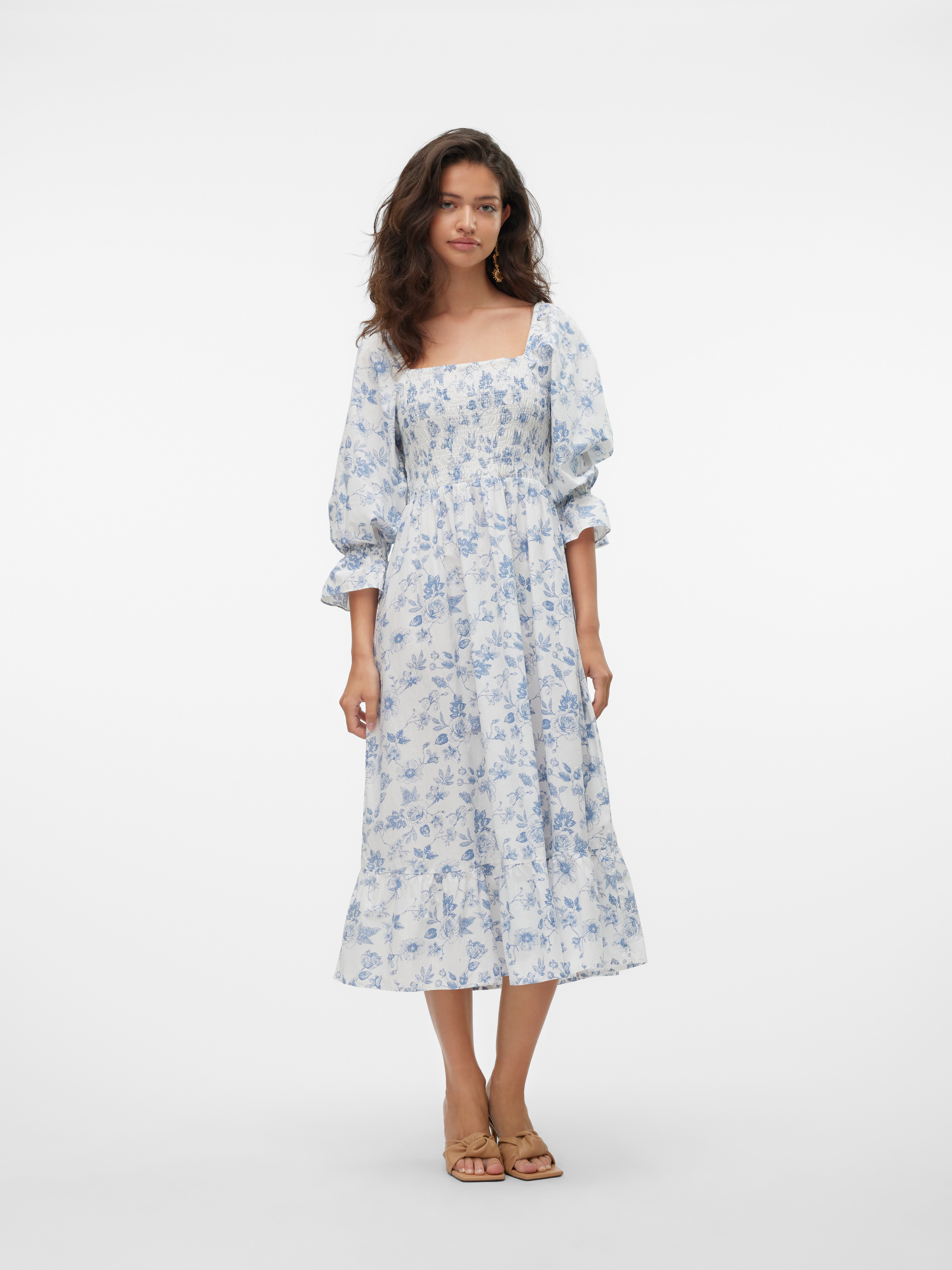 VMNOMIA Langes Kleid