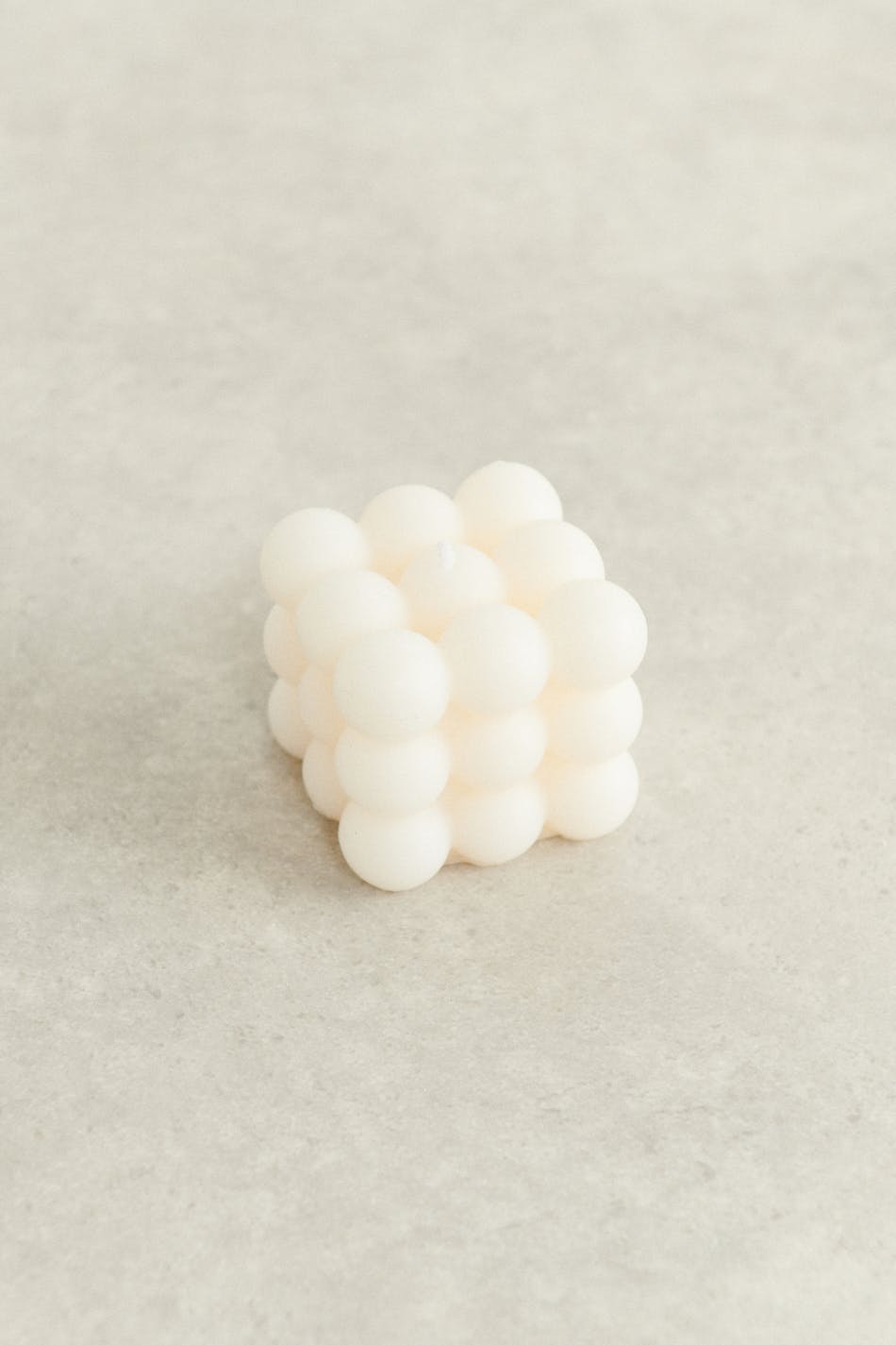 Mini bubble candle