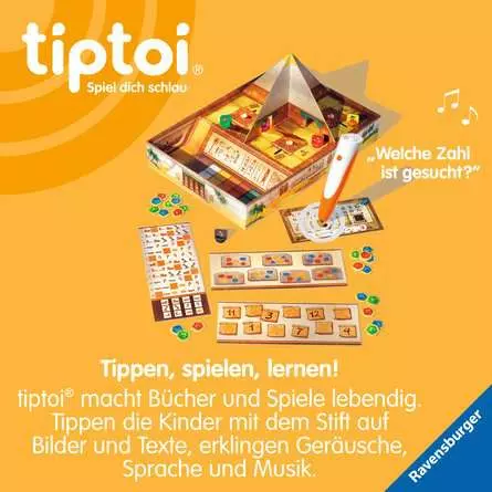 tiptoi® Das Geheimnis der Logik-Pyramide - Lernspiel ab 6 Jahren