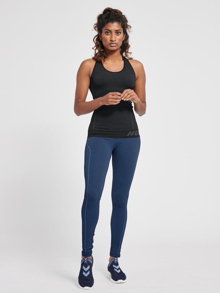 Hummel Hummel T-Shirt Hmlte Christel Multisport Damen in BLACK/ASPHALT MELANGE günstig kaufen