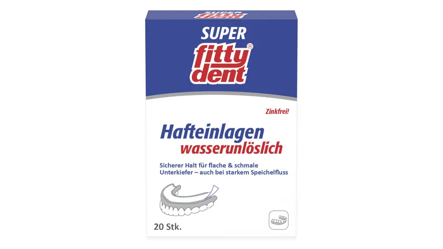 fittydent Hafteinlagen Comfort