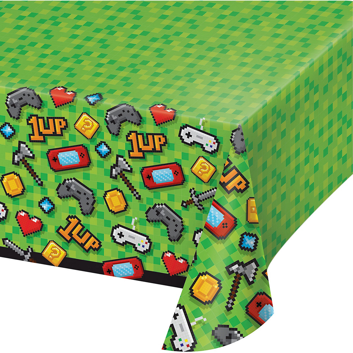 Party-Tischdecke Gamingf, Kunststoff, 137 x 259 cm