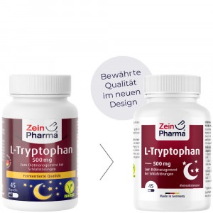 L-TRYPTOPHAN 500 mg aus Fermentation Kapseln