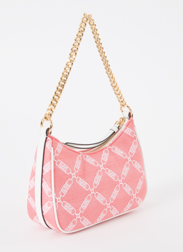 Geantă Michael Kors Jet Set Logo Print