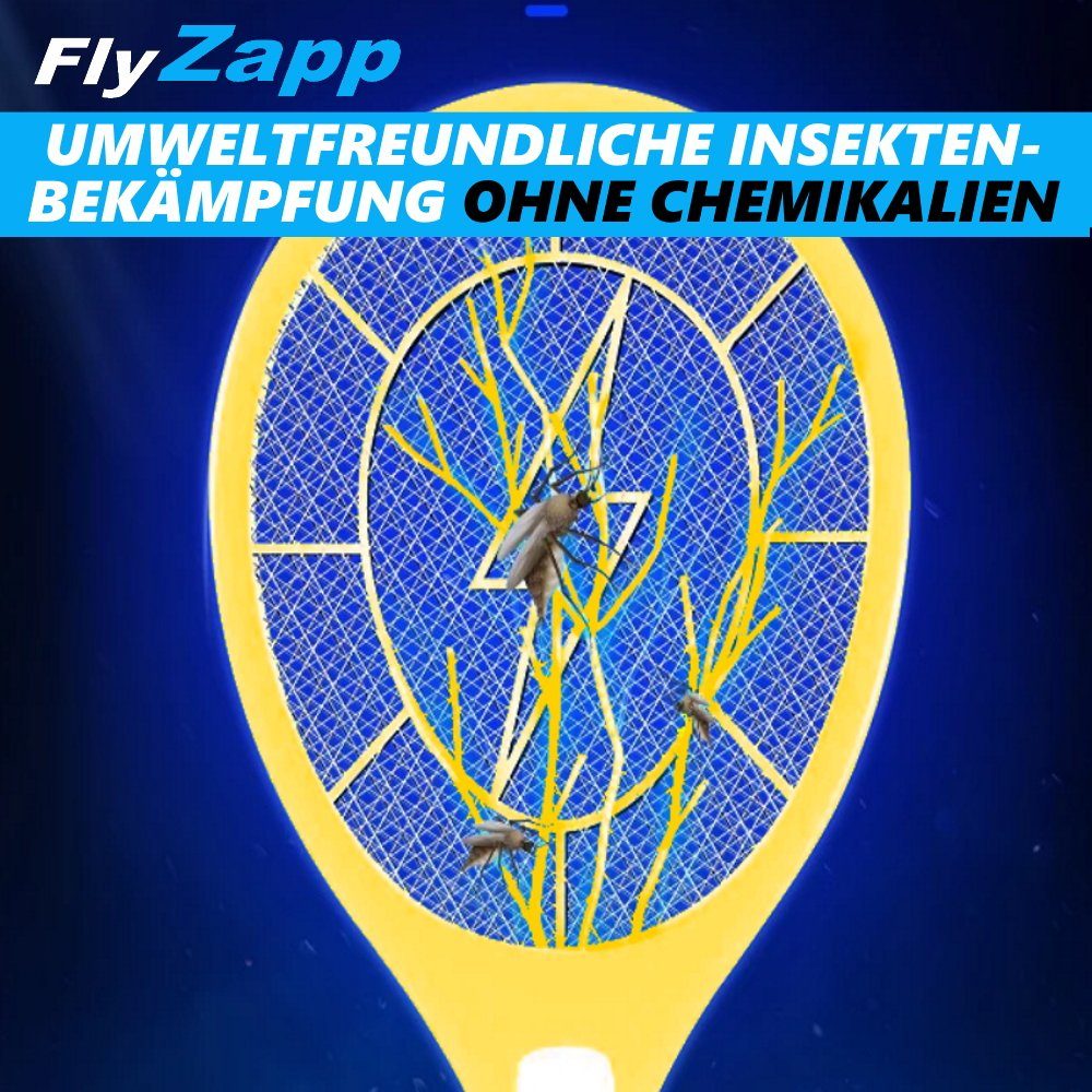 MAVURA Fliegenklatsche FlyZapp elektrische Fliegenklatsche Fliegenfalle Mückenfalle, Mücken vernichter elektrisch