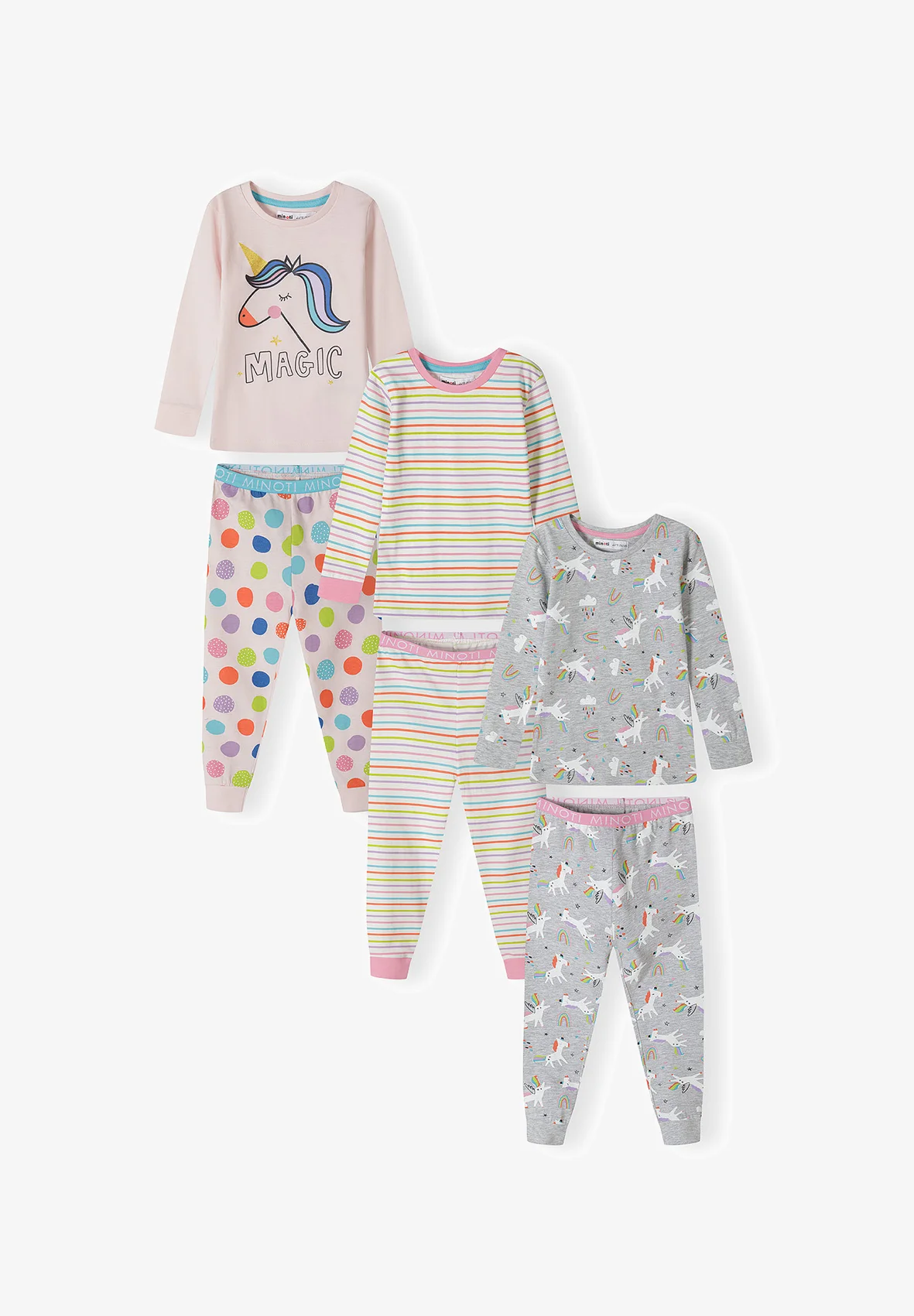 Conjunto de 3 pijamas MINOTI