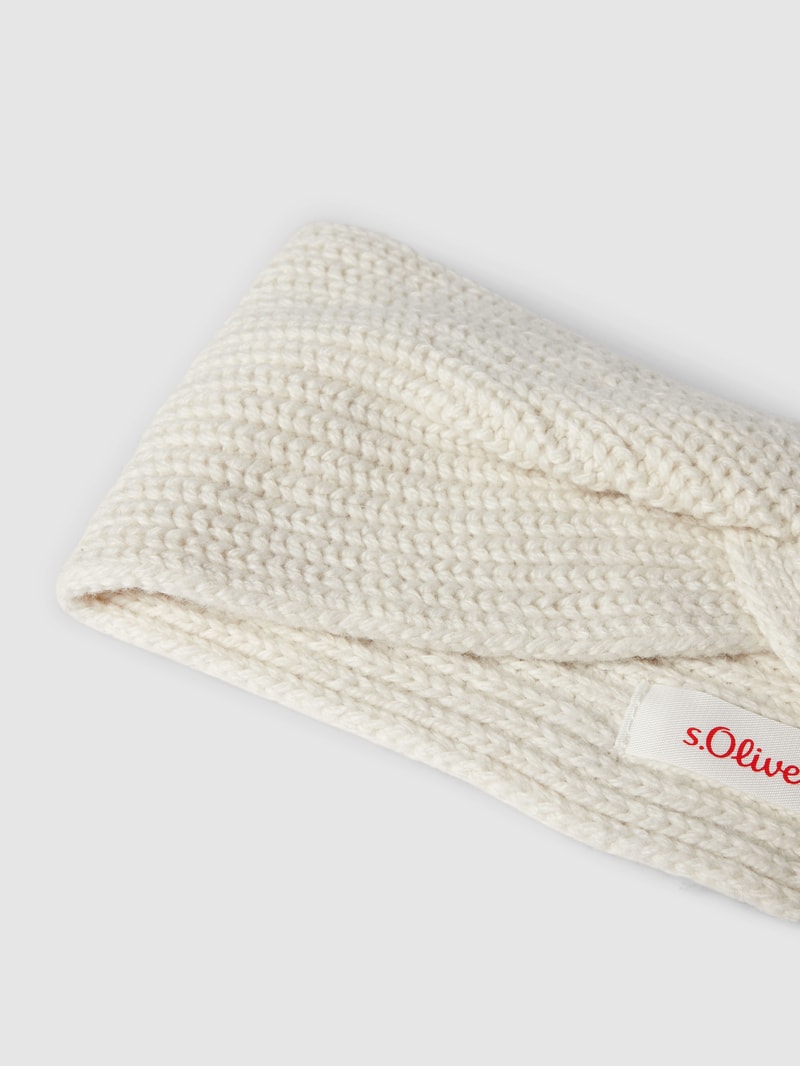 Stirnband mit Knoten-Detail in offwhite