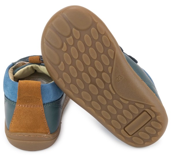 Balducci ~ MidCut Klettschuh Leder ~ Petrol