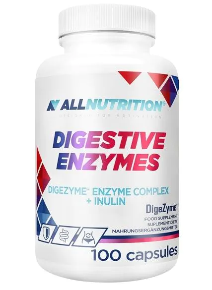 Allnutrition Πεπτικά Ένζυμα 100 Κάψουλες