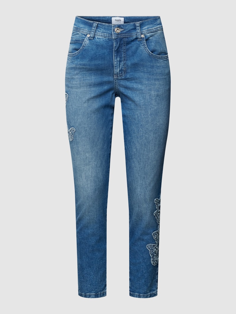 Jeans im 5-Pocket-Design Modell 'ORNELLA' in blau