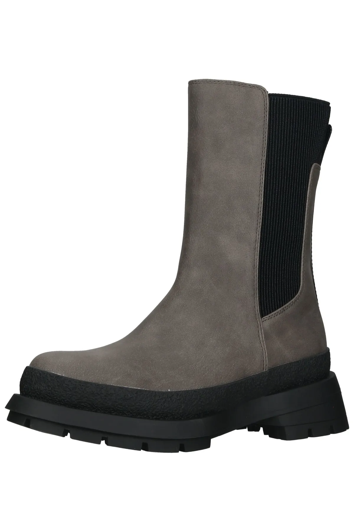 Buffalo  Stiefelette - Beige - Blockabsatz