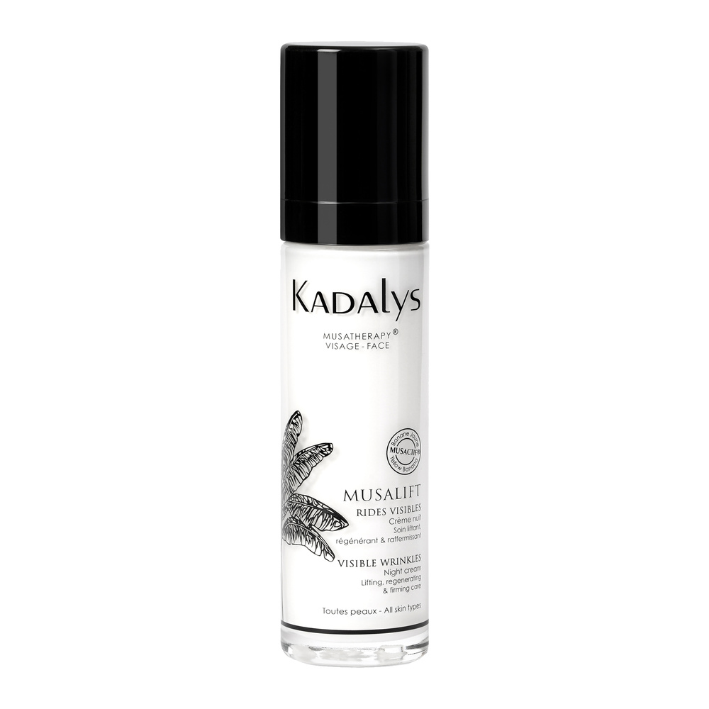 Kadalys Crème Nuit Liftante Bio Musalift Soin anti âge global - Crème Rides & Fer meté