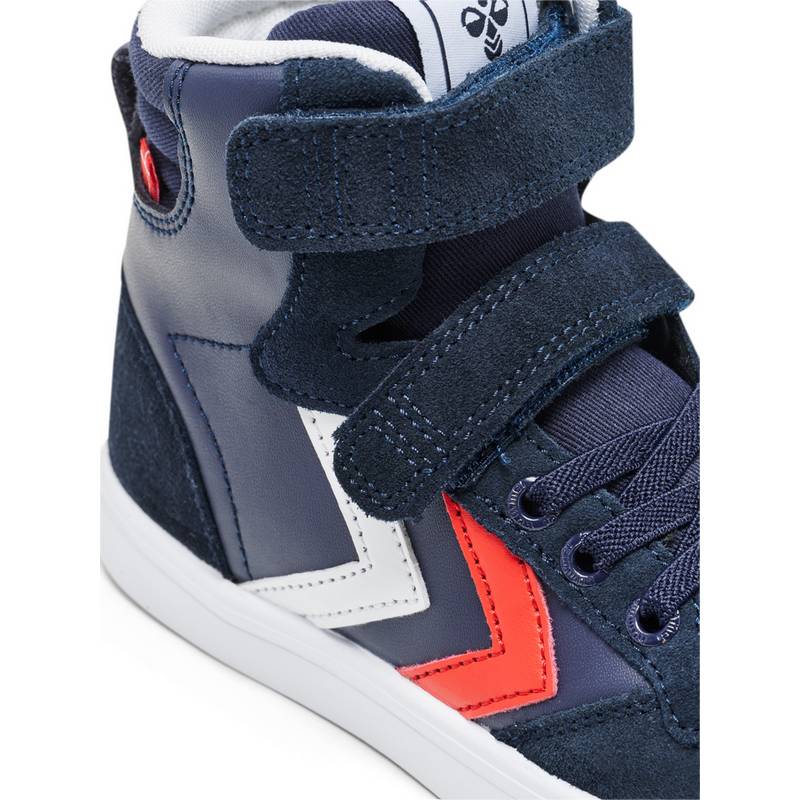 hummel SLIMMER STADIL LEATHER HIGH JR Sneaker Kinder
