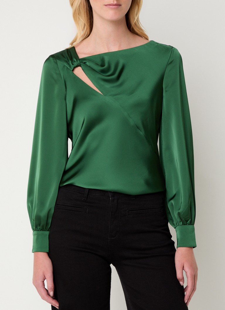 Tunică din satin Ralph Lauren