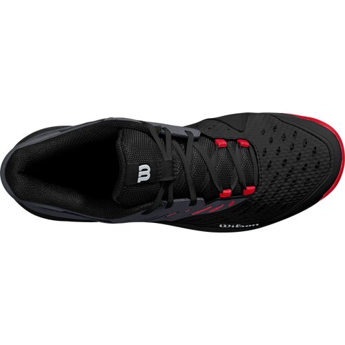 HERREN TENNISOUTDOORSCHUHE KAOS COMP 3.0 BK/EBONY/RD