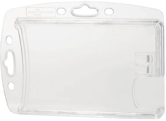DURABLE Hartbox Ausweishalter 8,7 x 5,4 cm Acryl 10 Stück