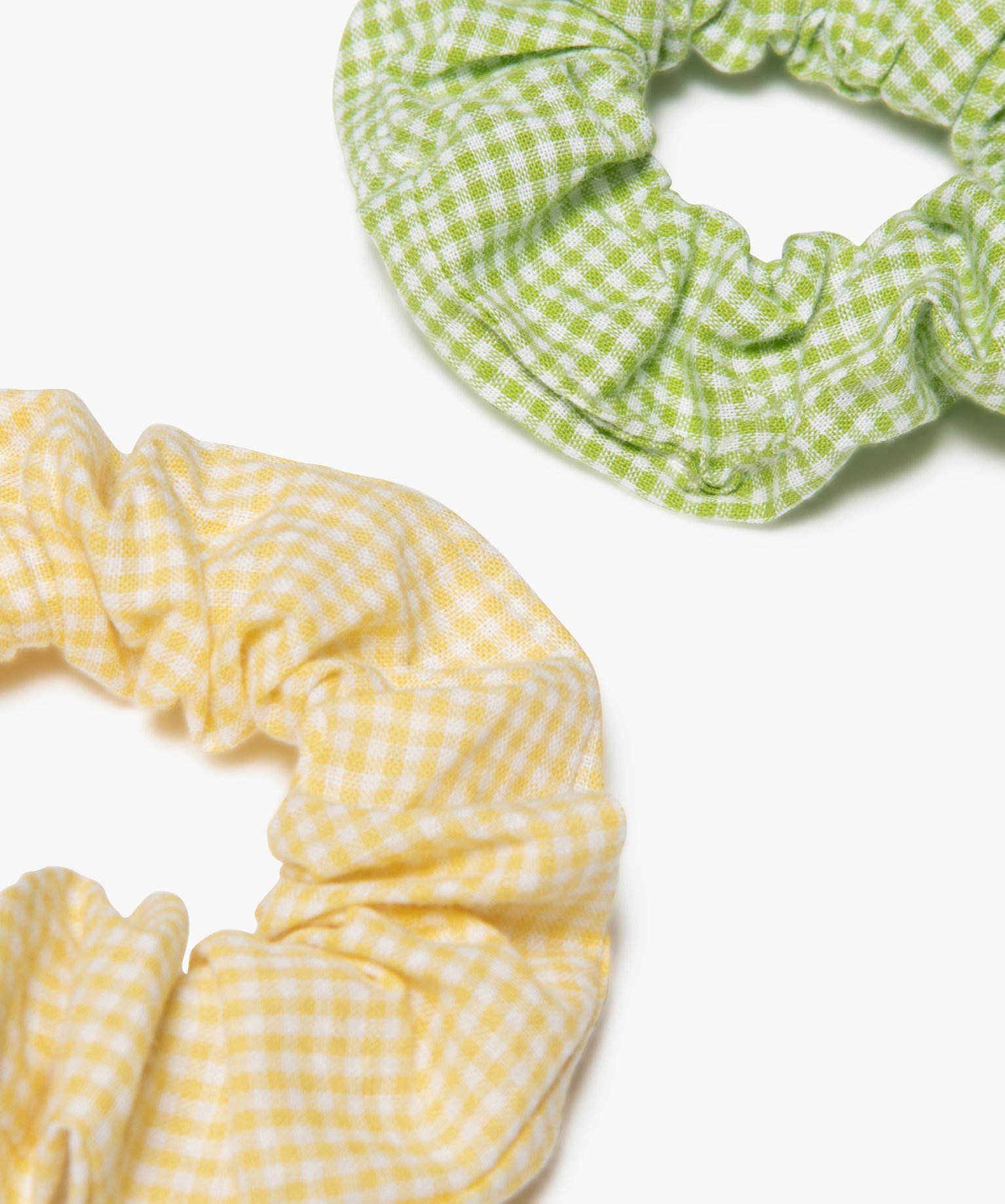 Chouchous pour les cheveux fille à motif vichy (lot de 2) multicolore | GEMO