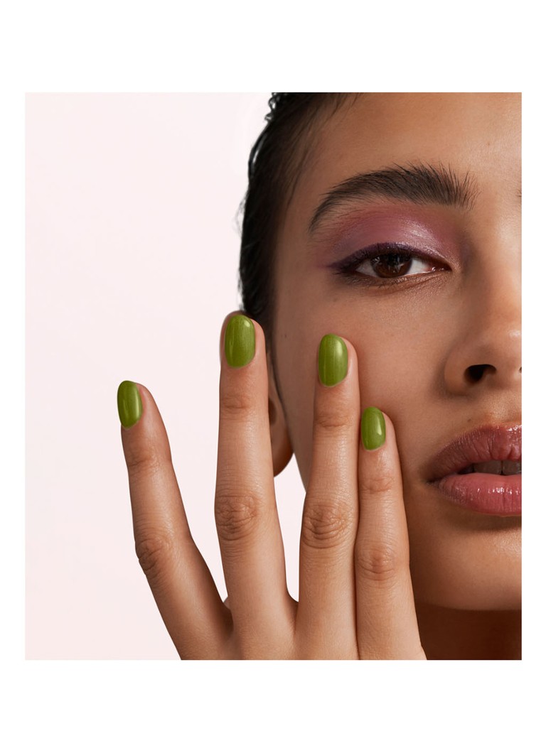 Pink Gellac 377 Velvet Green - geelimäinen kynsilakka