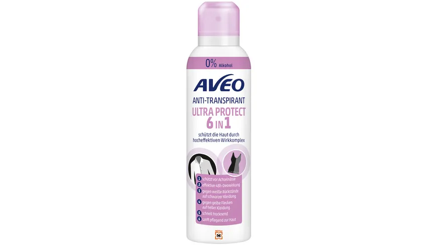 AVEO Anti-Transpirant  6in1 200 ml