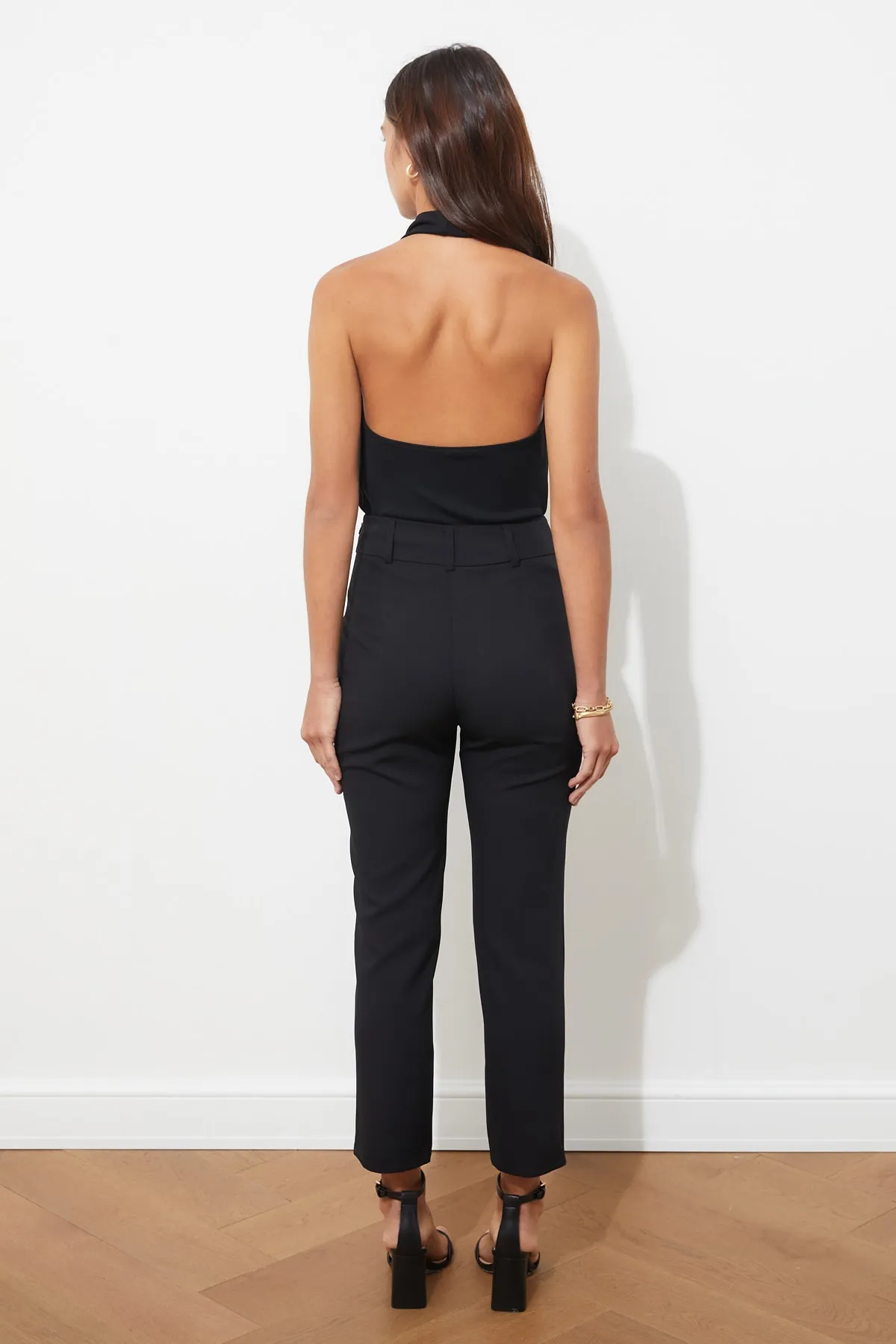 Trendyol Collection  Schwarze Webhose mit weitem Bein TWOSS19WX0086