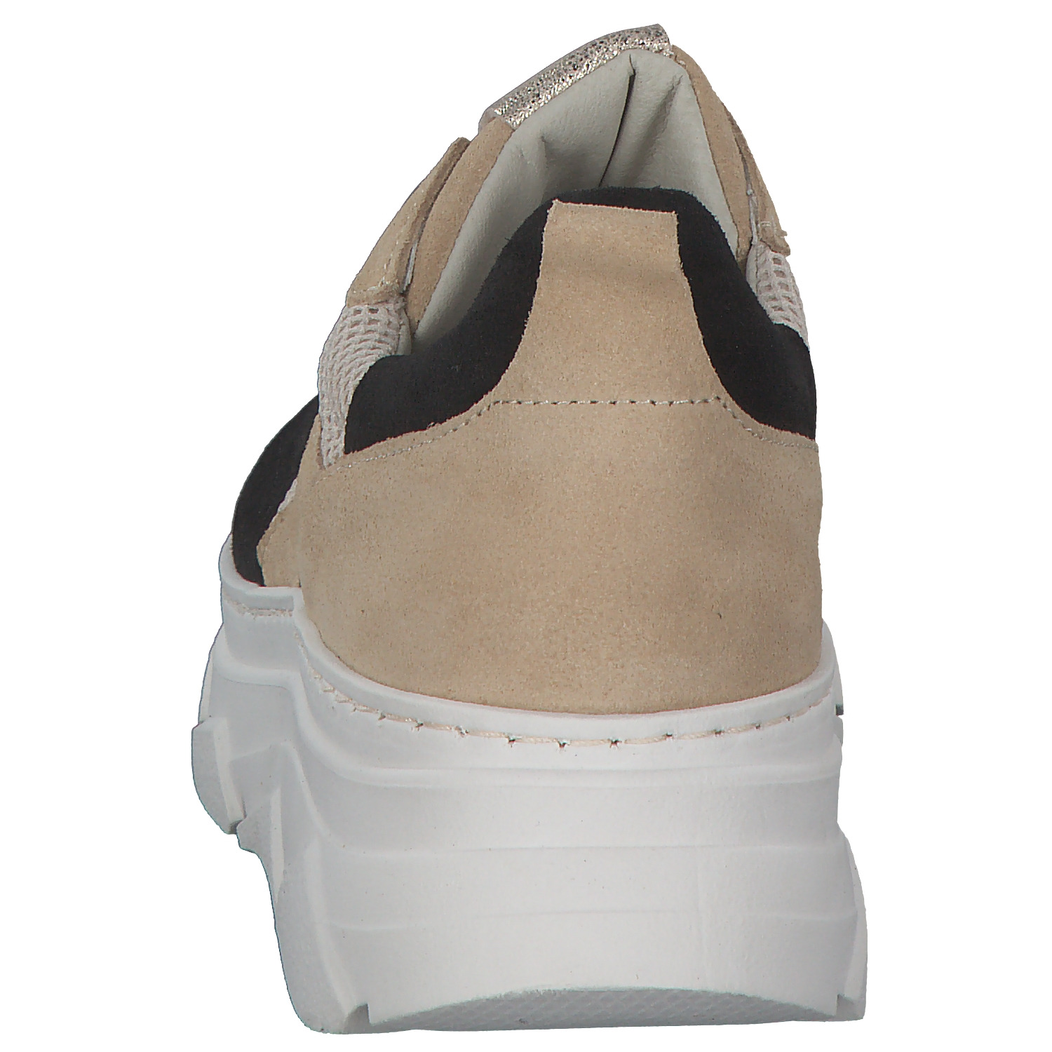 Palado PSN0002, Schnürschuhe, Damen, Schwarz/Gold/Beige