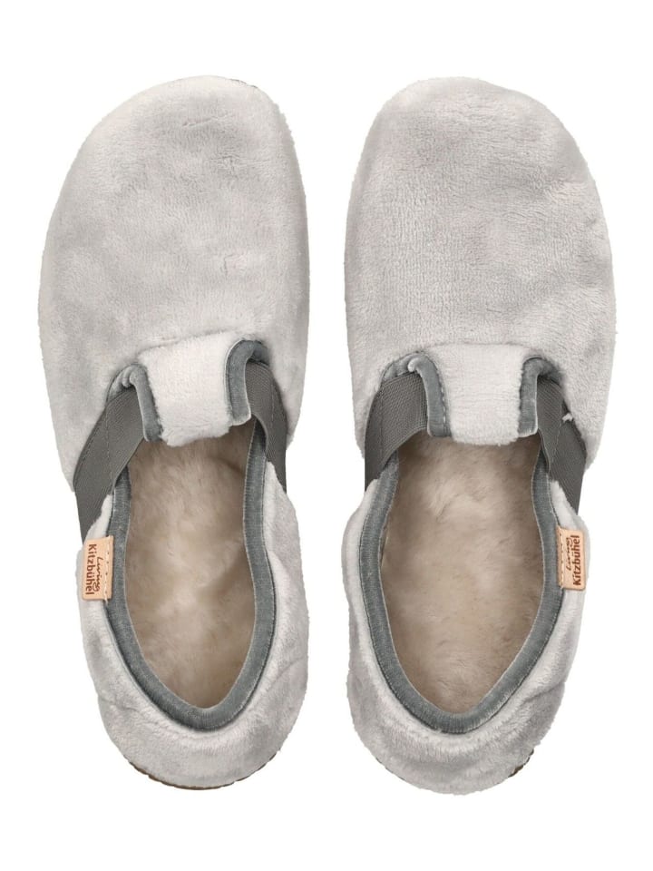 Living Kitzbühel Hausschuhe in Hellgrau günstig kaufen