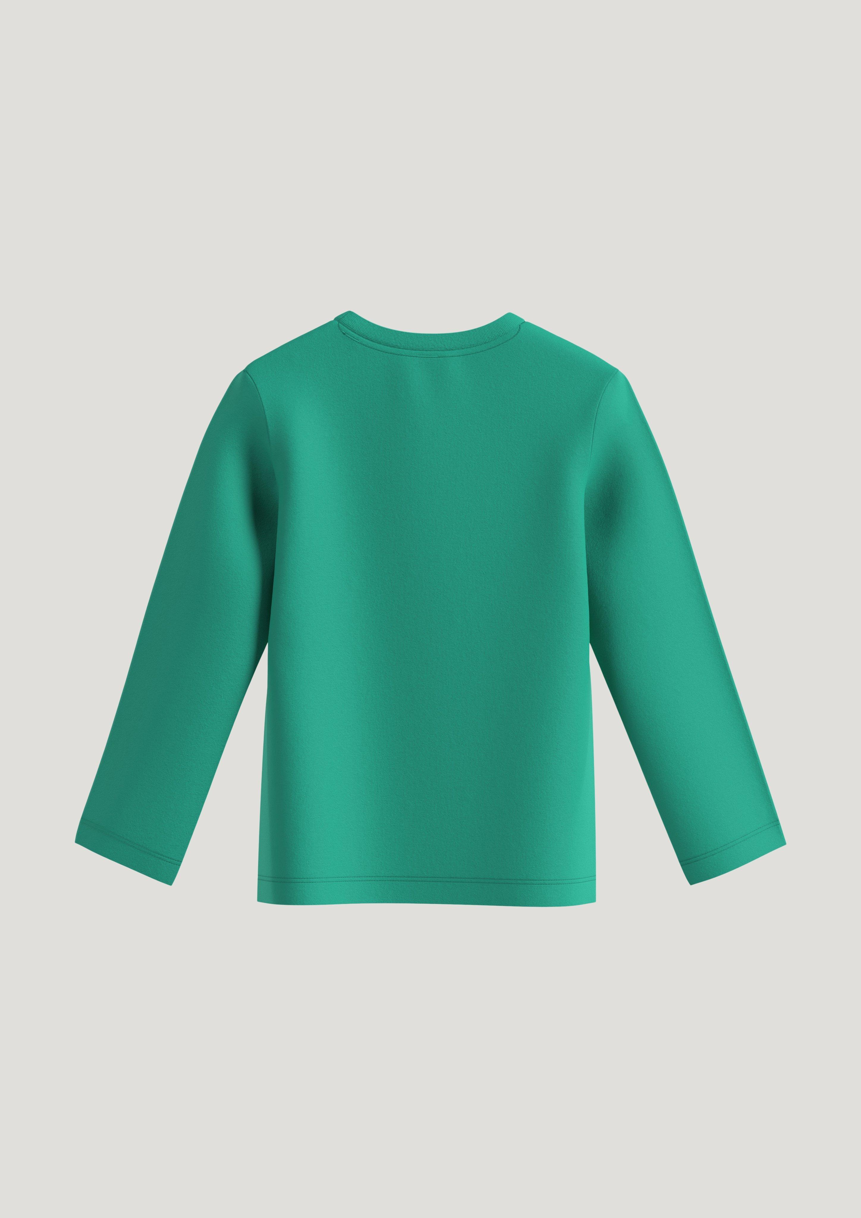 Longsleeve mit gummiertem Print  2134099-6619