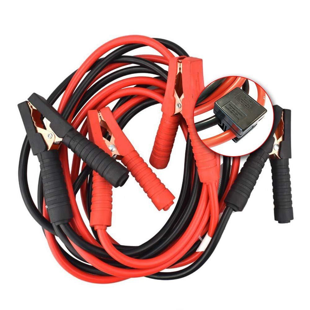 UISEBRT Starterkabel Set Überbrückungskabel Starthilfekabel, (400 cm)