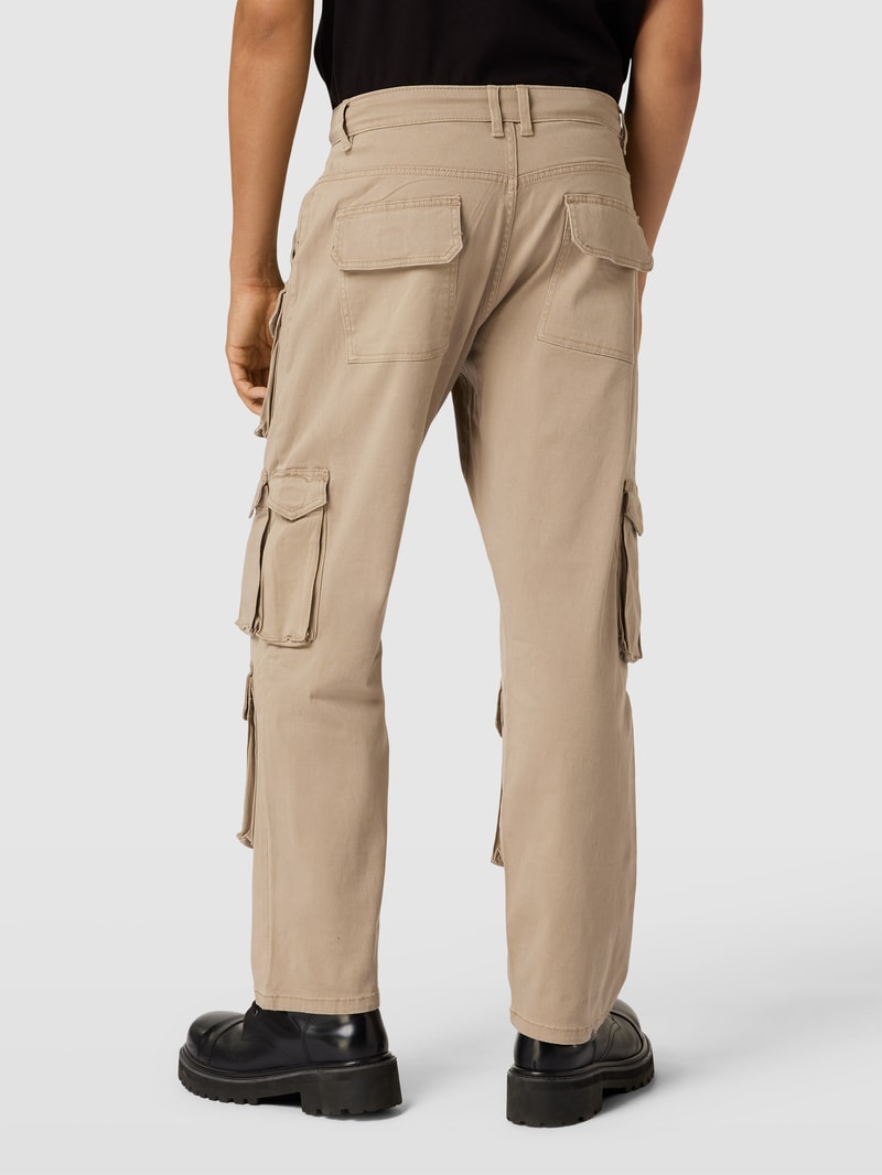 Cargohose im Stufen-Look Modell 'CLARK' in beige