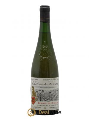 Quarts de Chaume Château de Suronde  1988 - Lot de 1 Bouteille