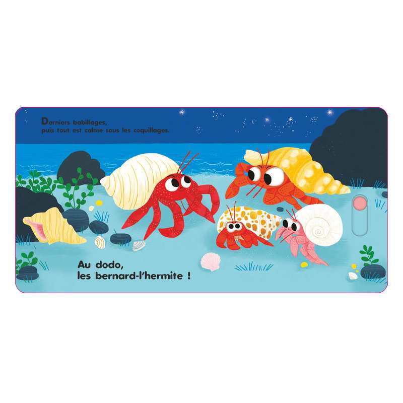 Livre Au dodo, les amis de la mer - Nathan Jeunesse