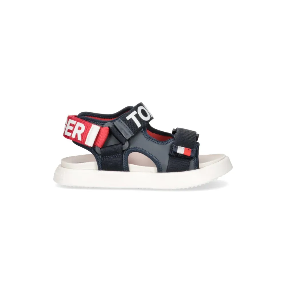 Tommy Hilfiger Sandale T3B2-32257-0208800 / blau