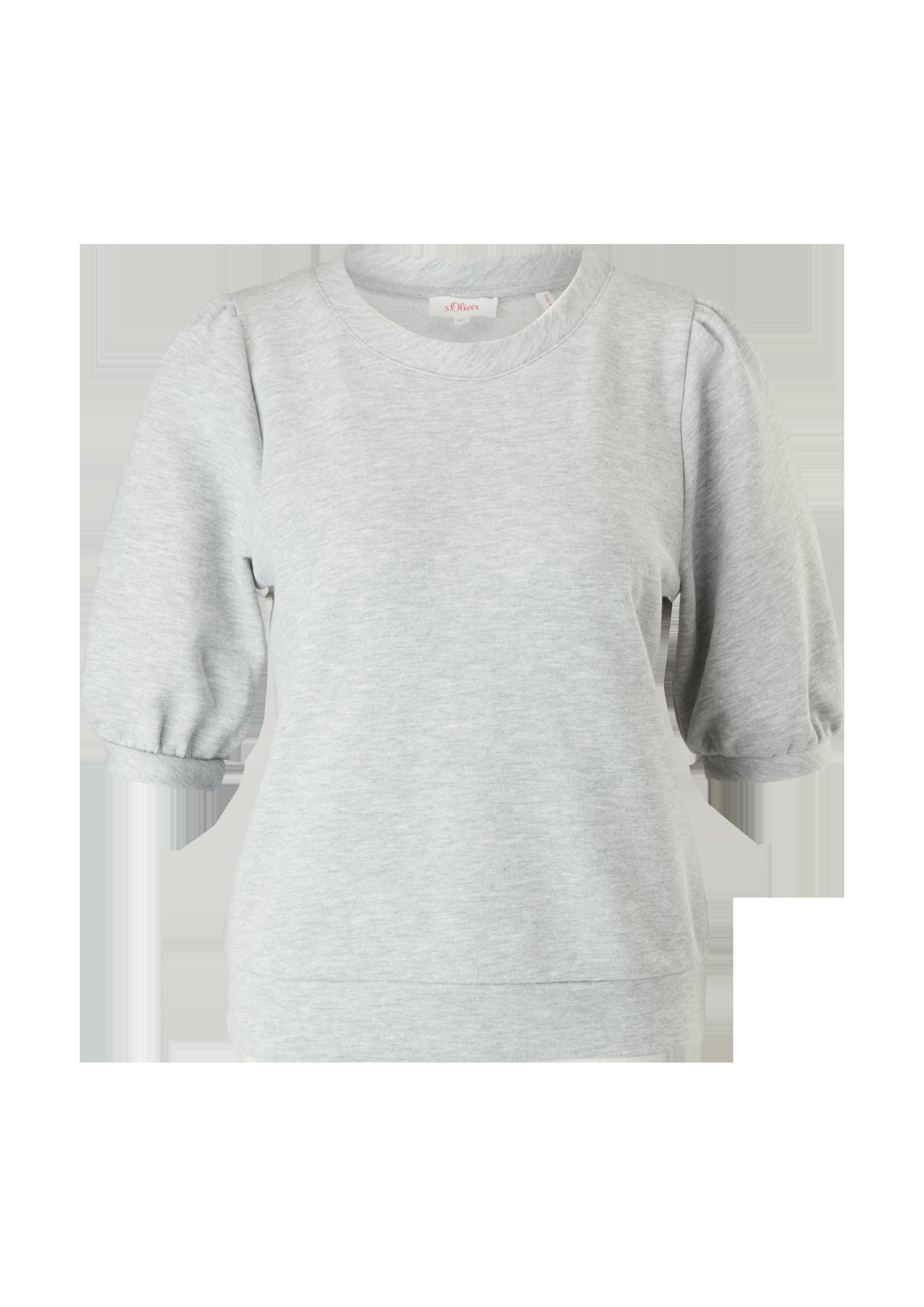 Kurzarmshirt aus Sweat  2125149-9400