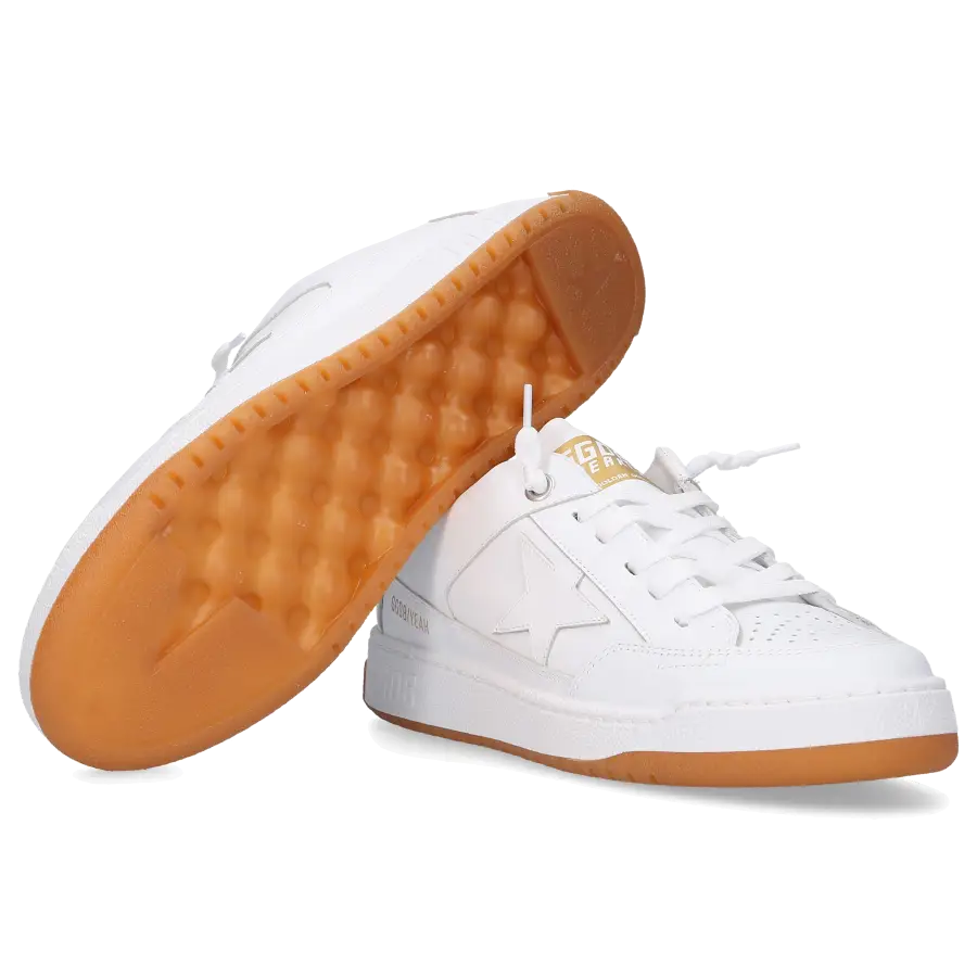 Golden Goose - Sneaker low YEAH Kalbsleder - weiß
