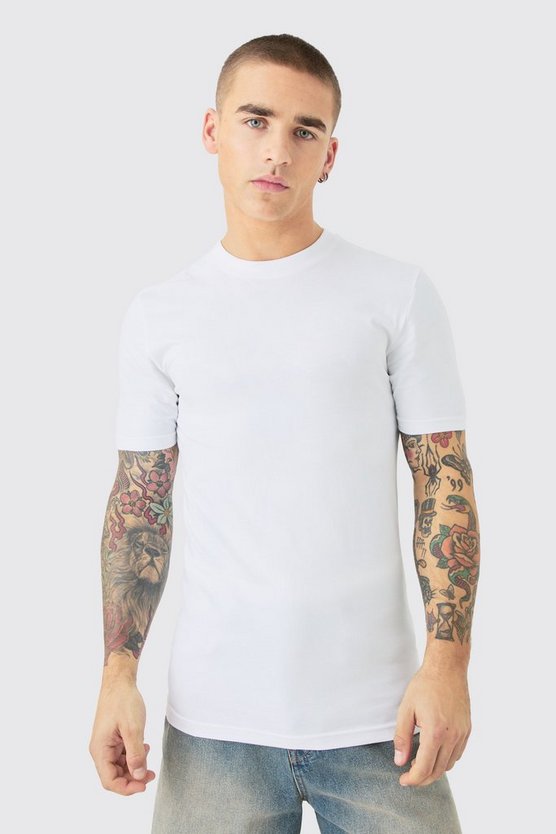 2er-Pack Muscle-Fit T-Shirt