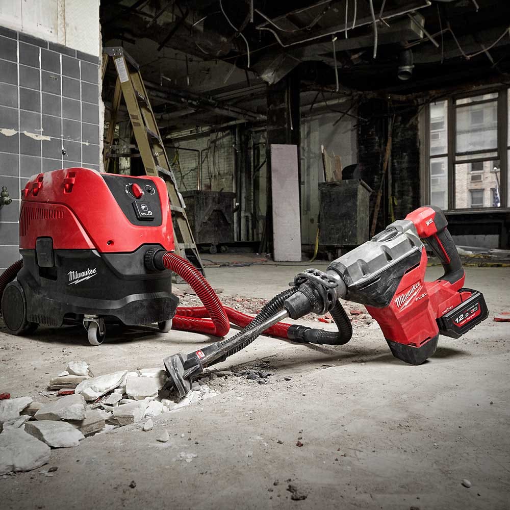 MILWAUKEE 18V FUEL™ 2 x 12.0Ah 44mm SDS Max Rotary Hammer Kit M18FHM-122C