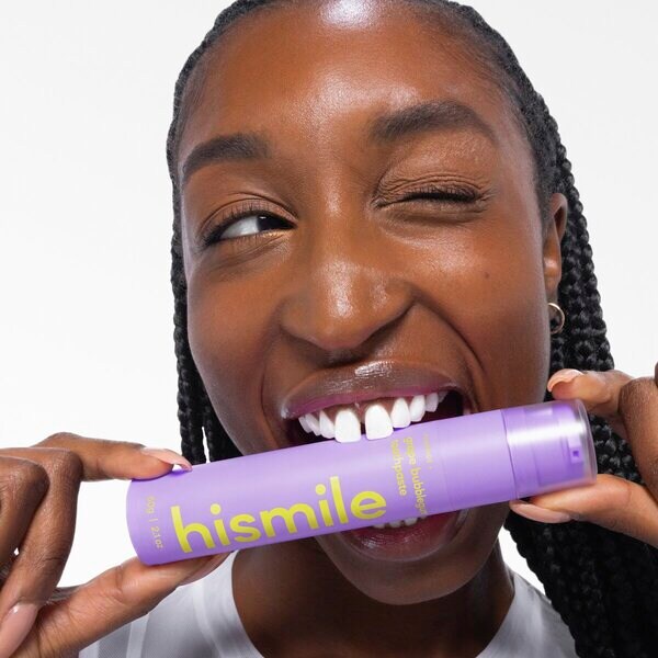 Hismile Viinirypäle Bubblegum -hammastahna 60g