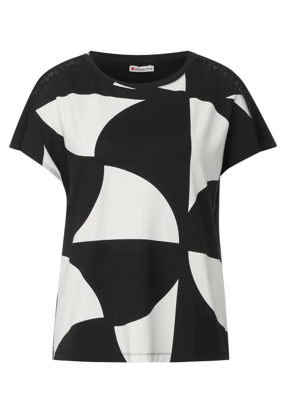 Street One Print Jersey Shirt
