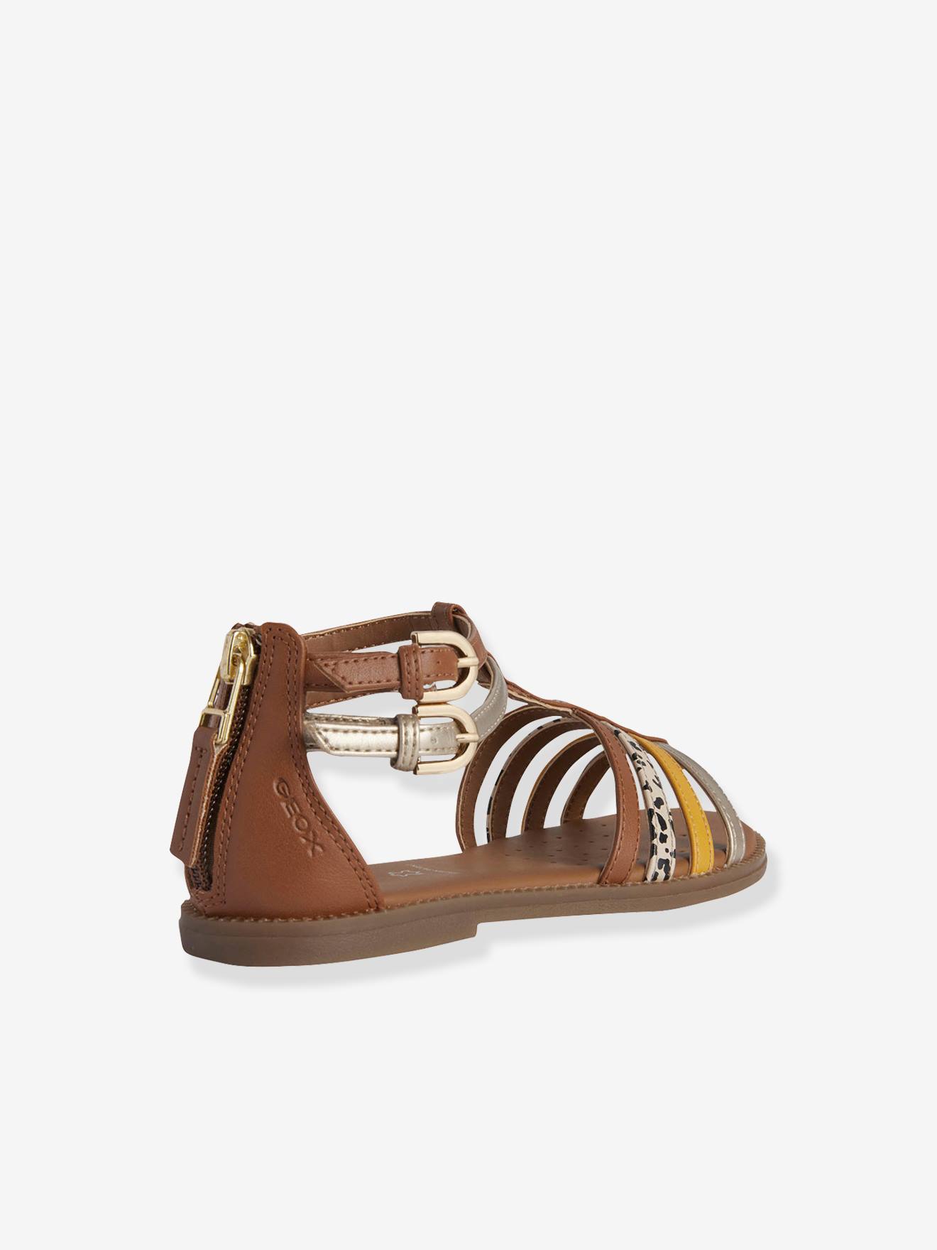 Geox Mädchen Sandalen J S. KARLY G. D - GBK GEOX - karamell