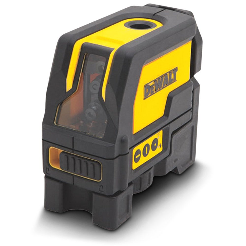Nível a laser cruzado DEWALT DW0822-XJ com prumo e feixe vermelho