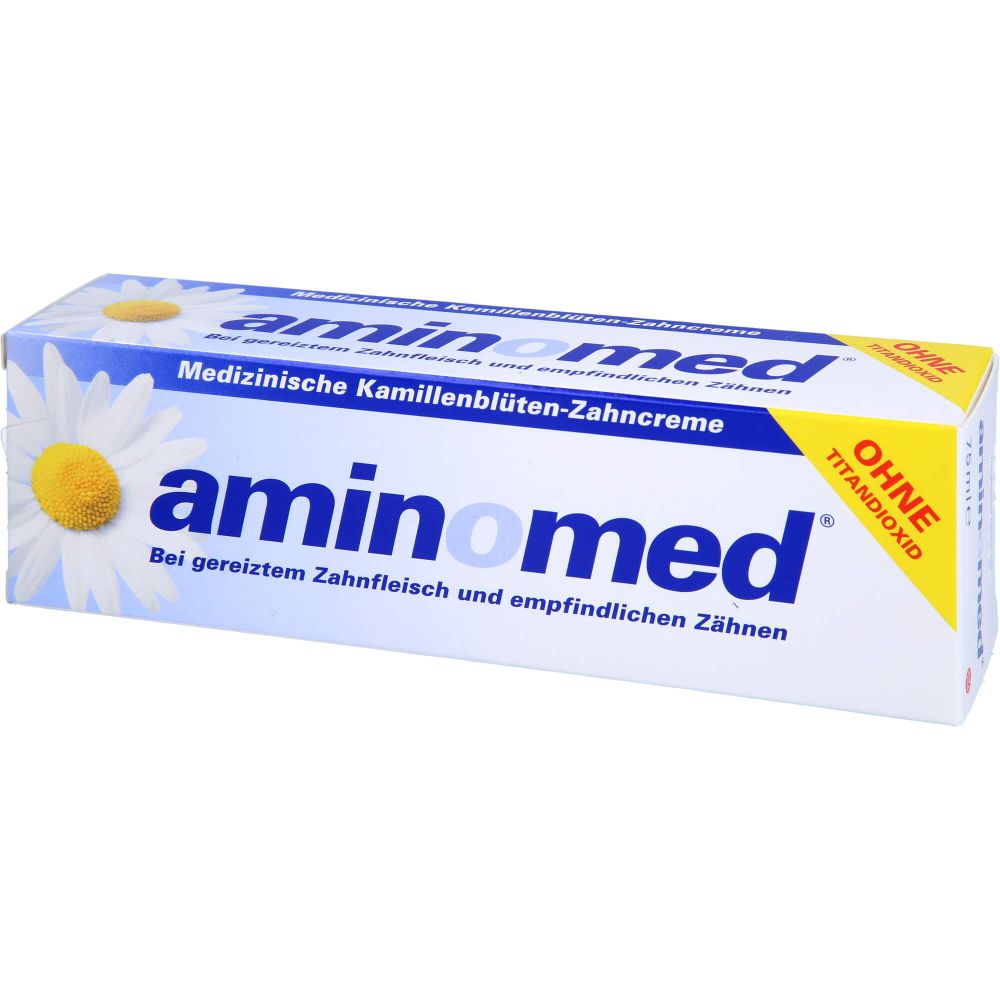 Kamillenblüten Zahncreme ohne Titandioxid