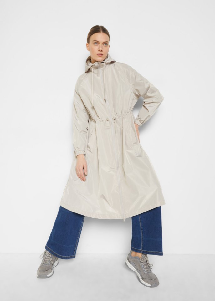 Oversize Funktions-Mantel, sehr weit, wasserdicht